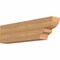 Ekena Millwork Ridgewood Smooth Rafter Tail, Western Red Cedar, 5 1/2"W x 10"H x 36"L RFT06X10X36RID00SWR - alternate 1